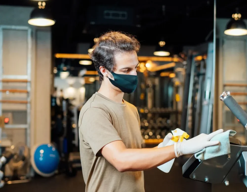 Fitness Center Cleaning by northern star commercial cleaning in jacksonville