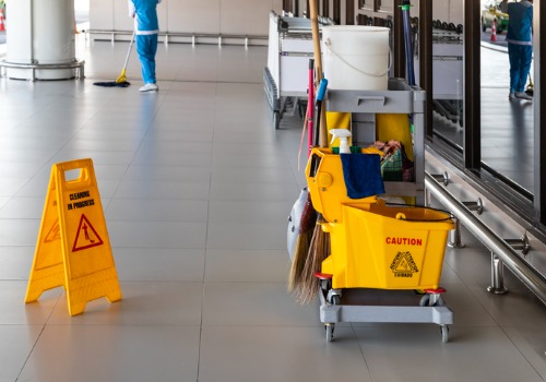 northern star commercial cleaning work warning signs